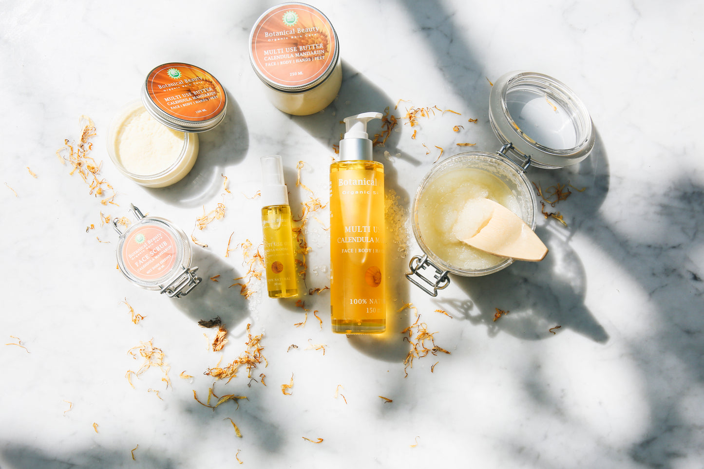 Scrub Calendula Mandarijn